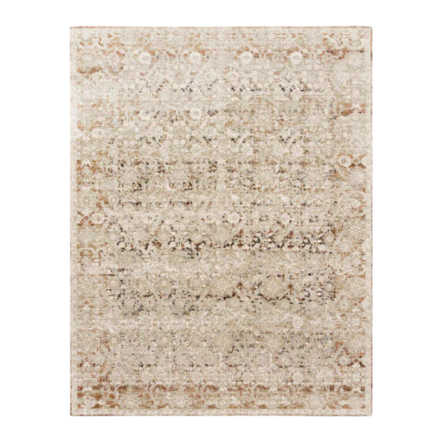 Theia Natural / Rust Rug
