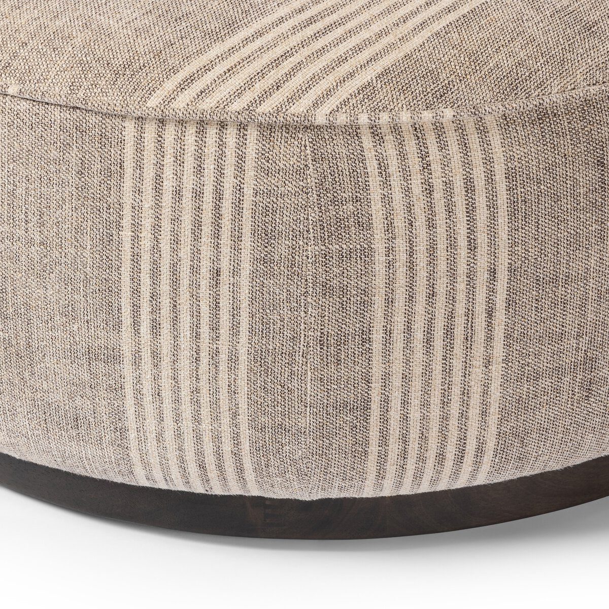 Arno Large Round Ottoman