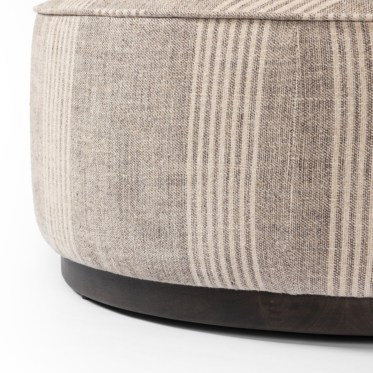 Arno Large Round Ottoman