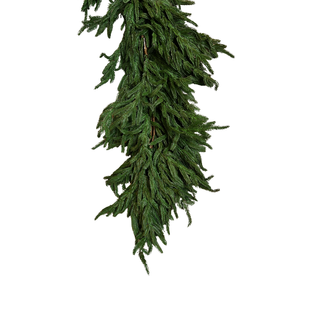 Real Touch Norfolk Pine Garland - 72"