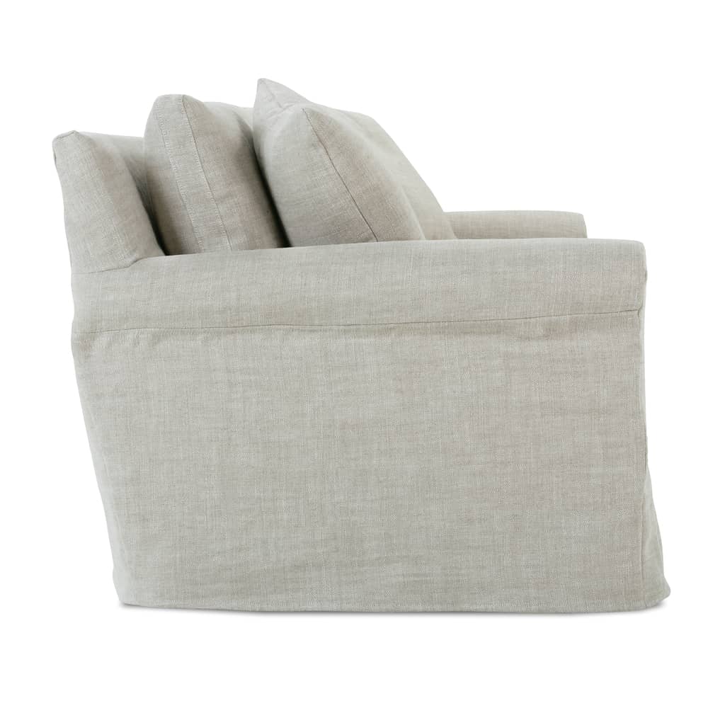 Faye Bench Cushion Slipcover Sofa