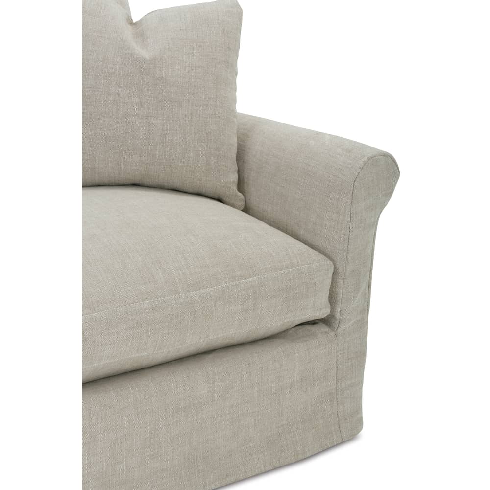 Faye Bench Cushion Slipcover Sofa