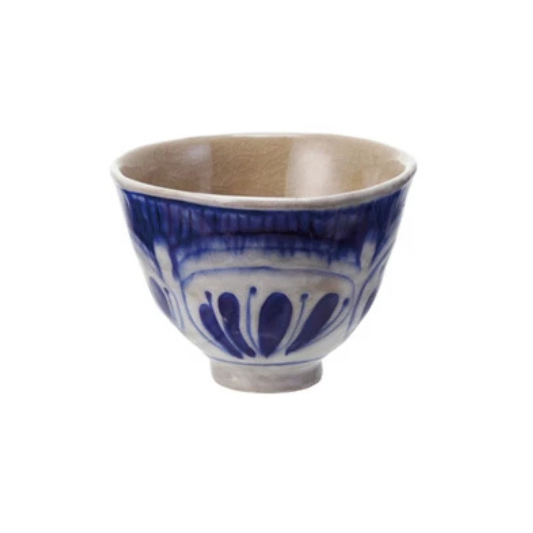 Blue Stoneware Bowl/Teacup