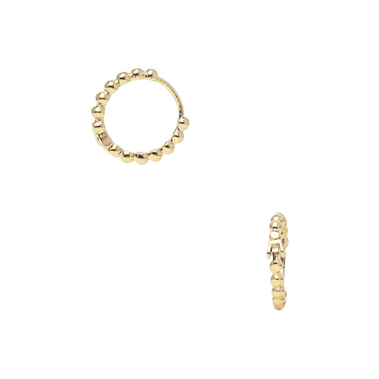 Beaded hoops