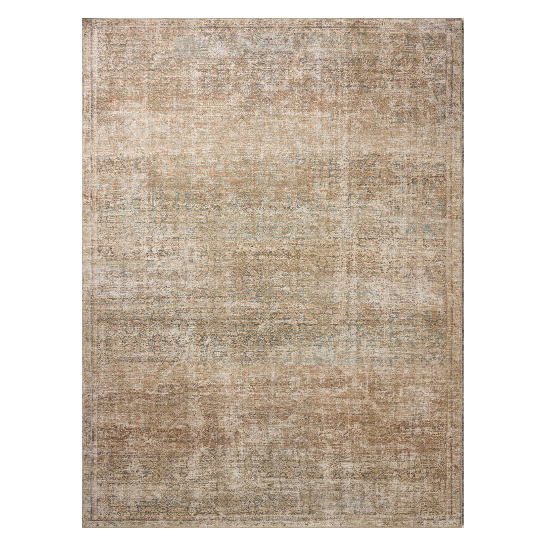 Cambria 08 AL Ocean / Brick Rug