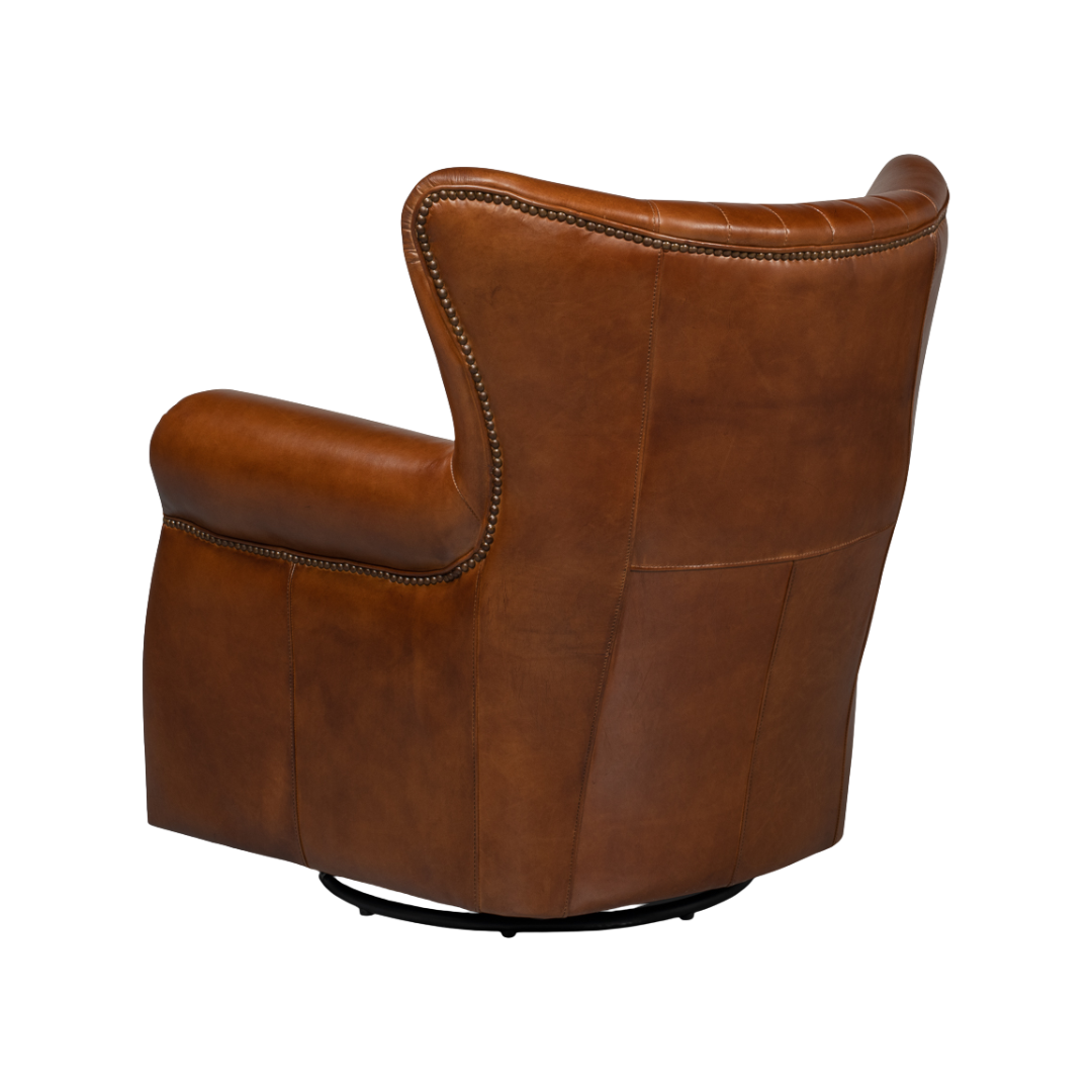 Vesto Leather Swivel Chair
