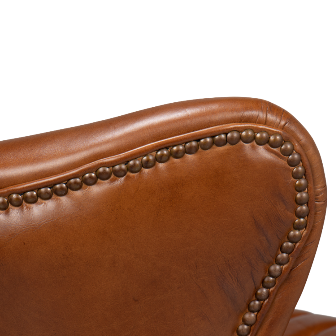 Vesto Leather Swivel Chair