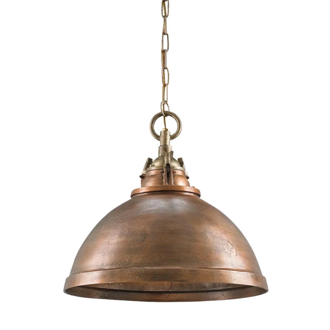 Rouen Copper Pendant