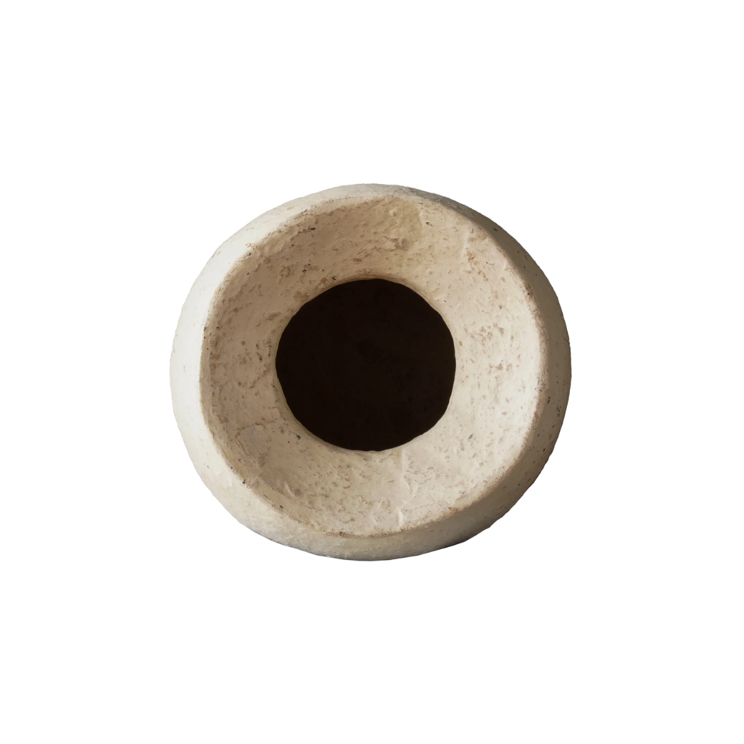 Paper Mache Carver Vase