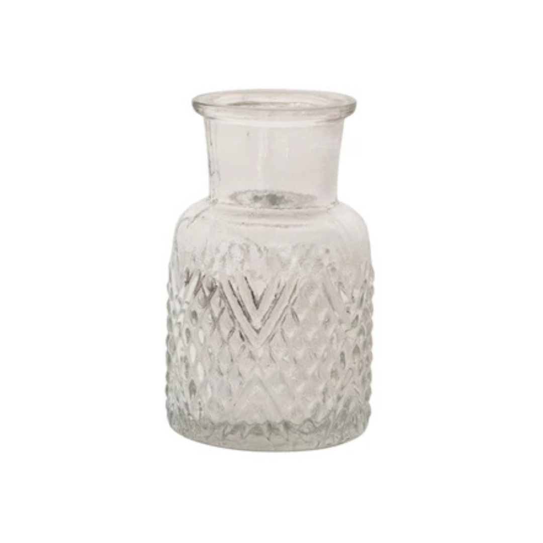 Pressed Glass Vase