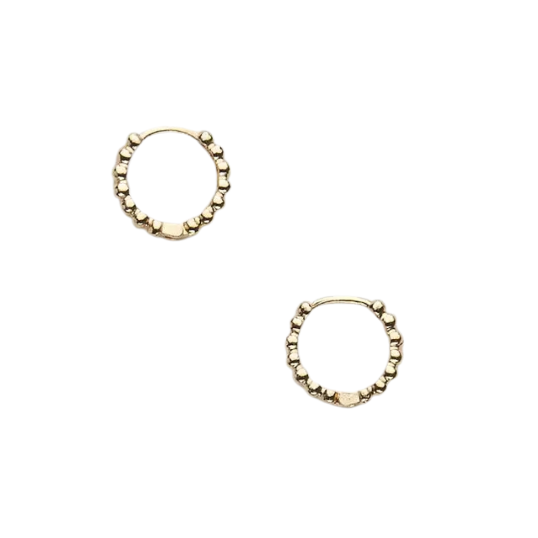 Beaded hoops