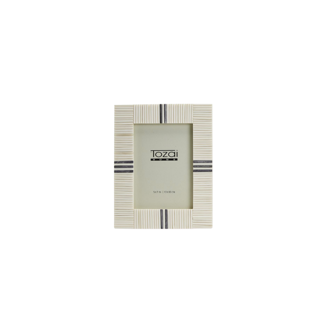 Bone Inlay Photo Frame