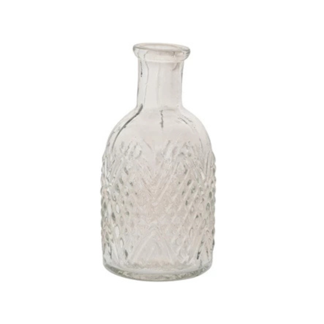 Pressed Glass Vase