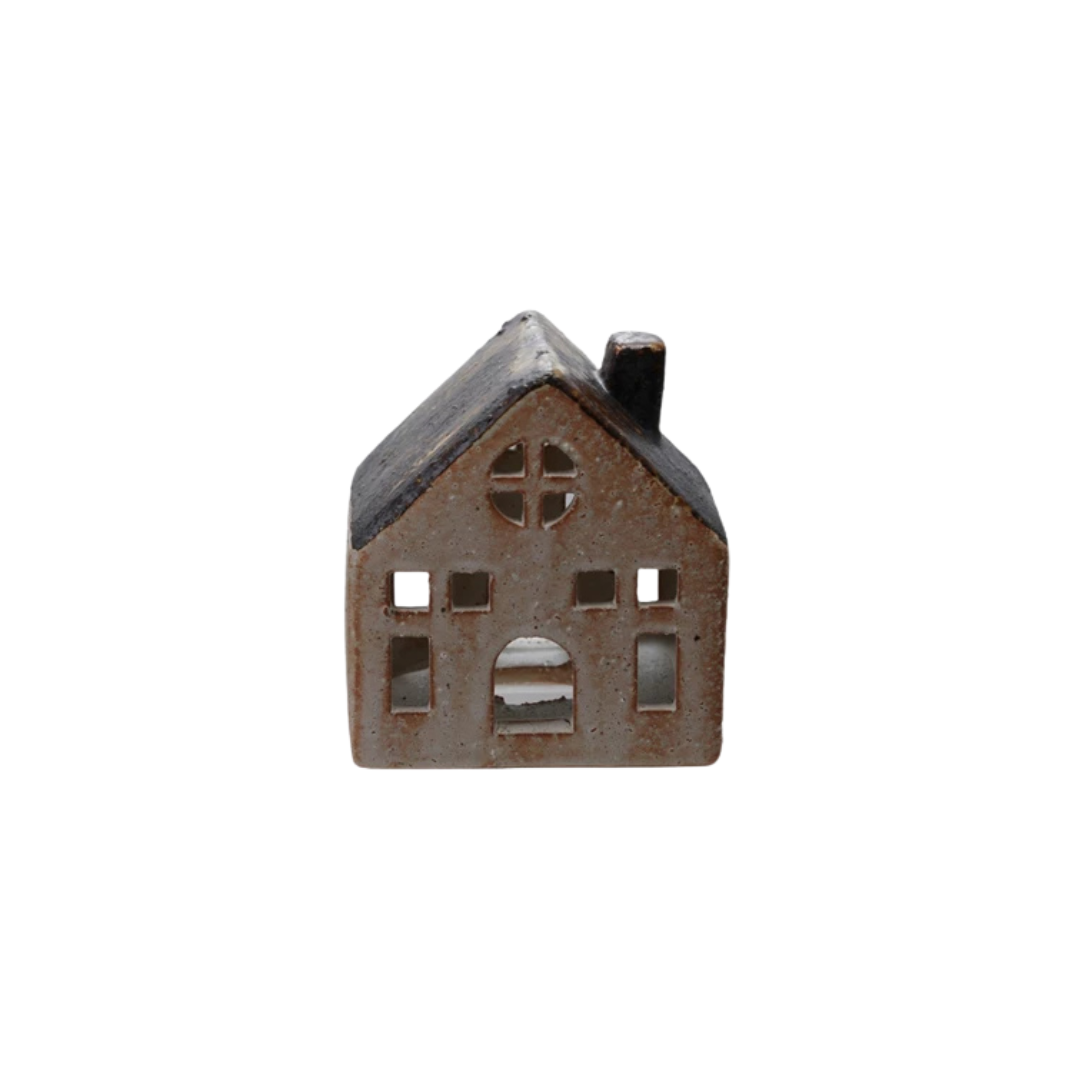 Reactive Glaze Stoneware House