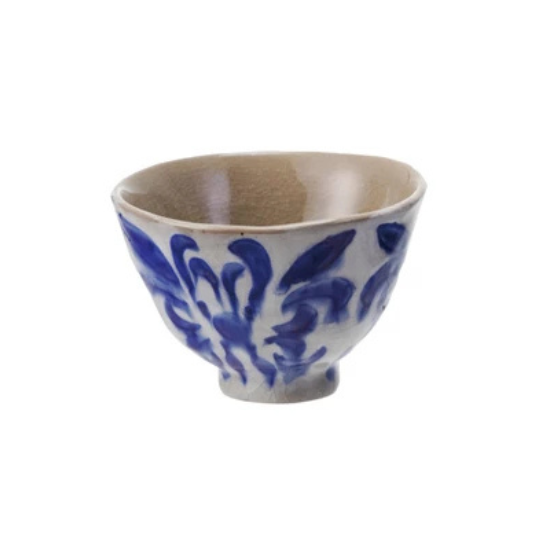 Blue Stoneware Bowl/Teacup