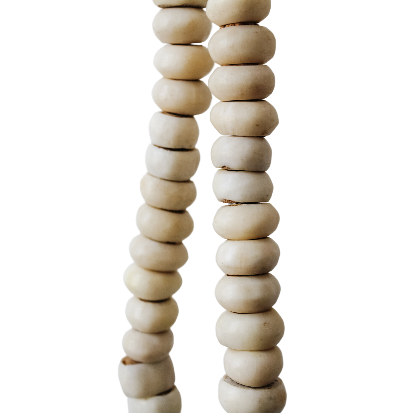 White Round Beads