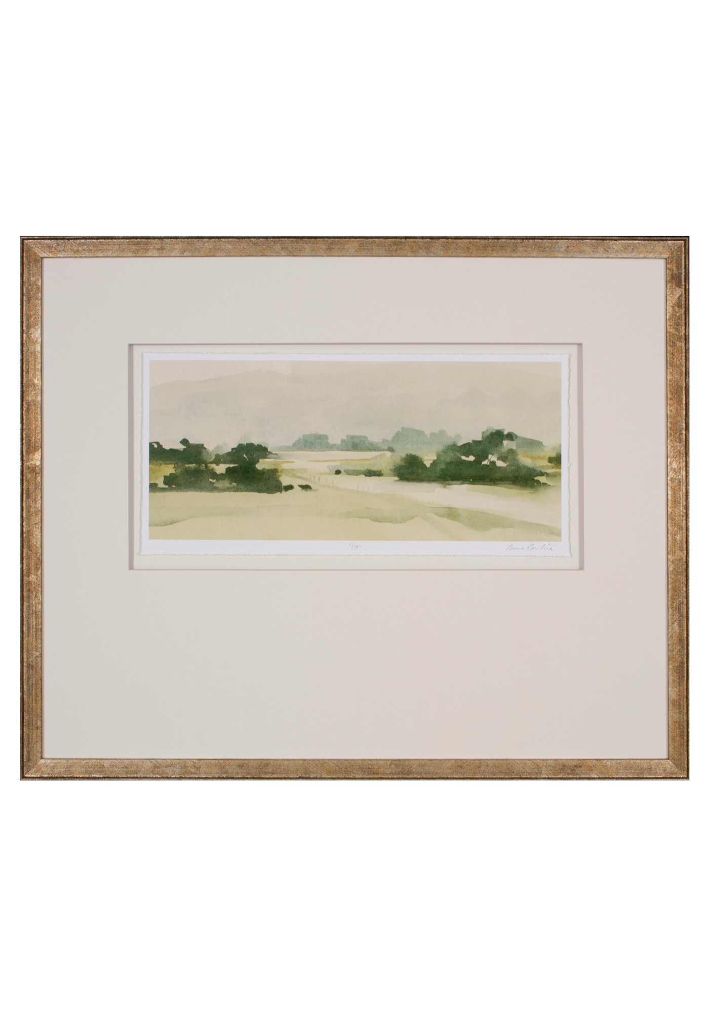 Watercolor Pasture II