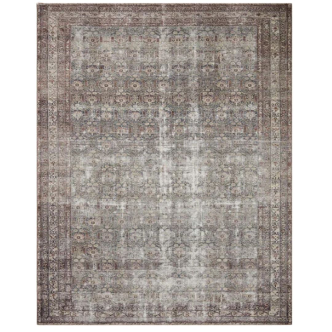 Georgie AL Moss / Bark Rug