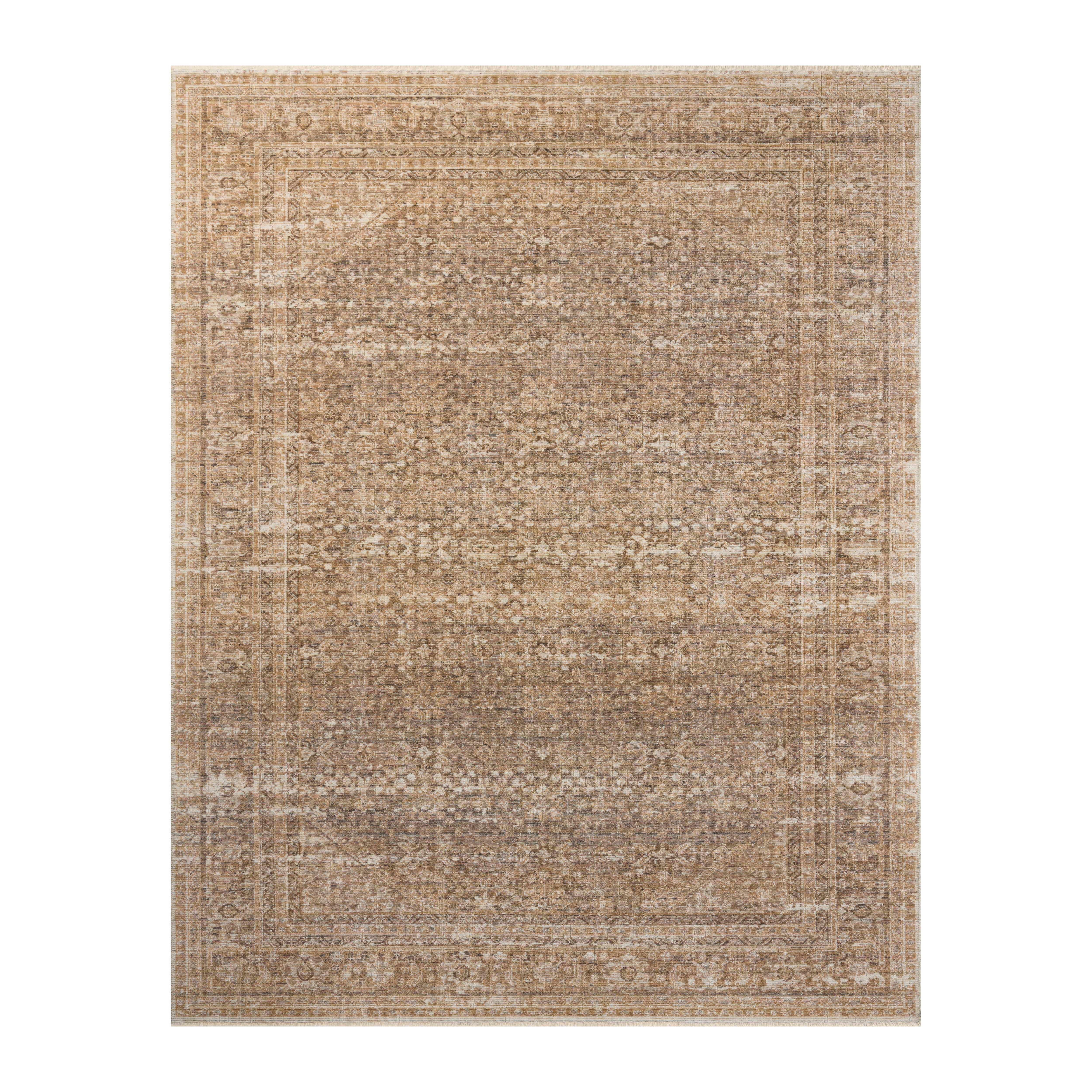 Clay Pattern Rug Heritage 01 Clay / Natural Rug – Heritage House