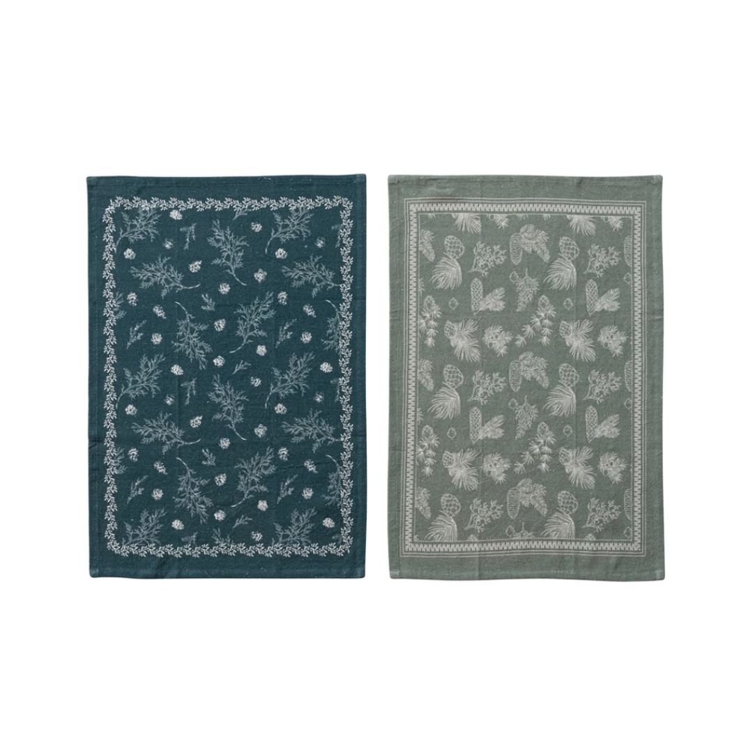 Pine Bough Tea Towels