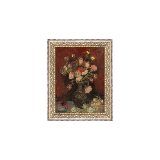 Chinese Asters and Gladioli