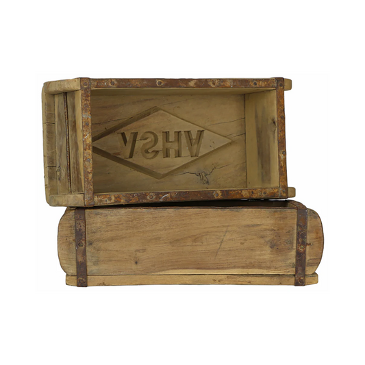 Bleached Wooden Brick Mold