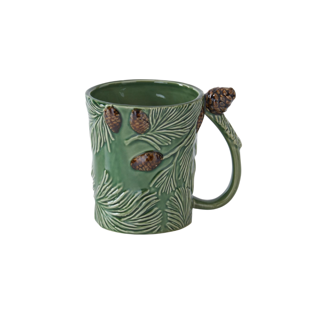 Winter Pines Holiday Mug