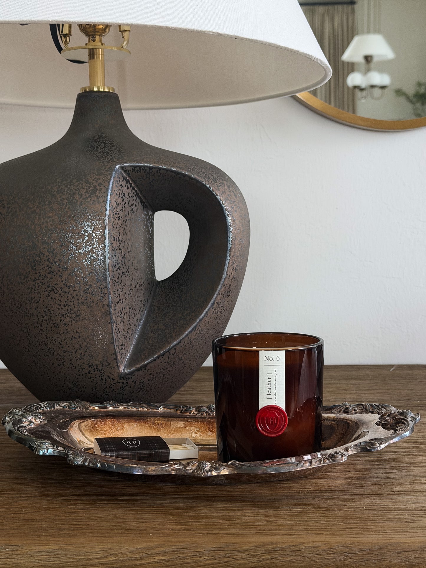 Leather No. 6 Candle