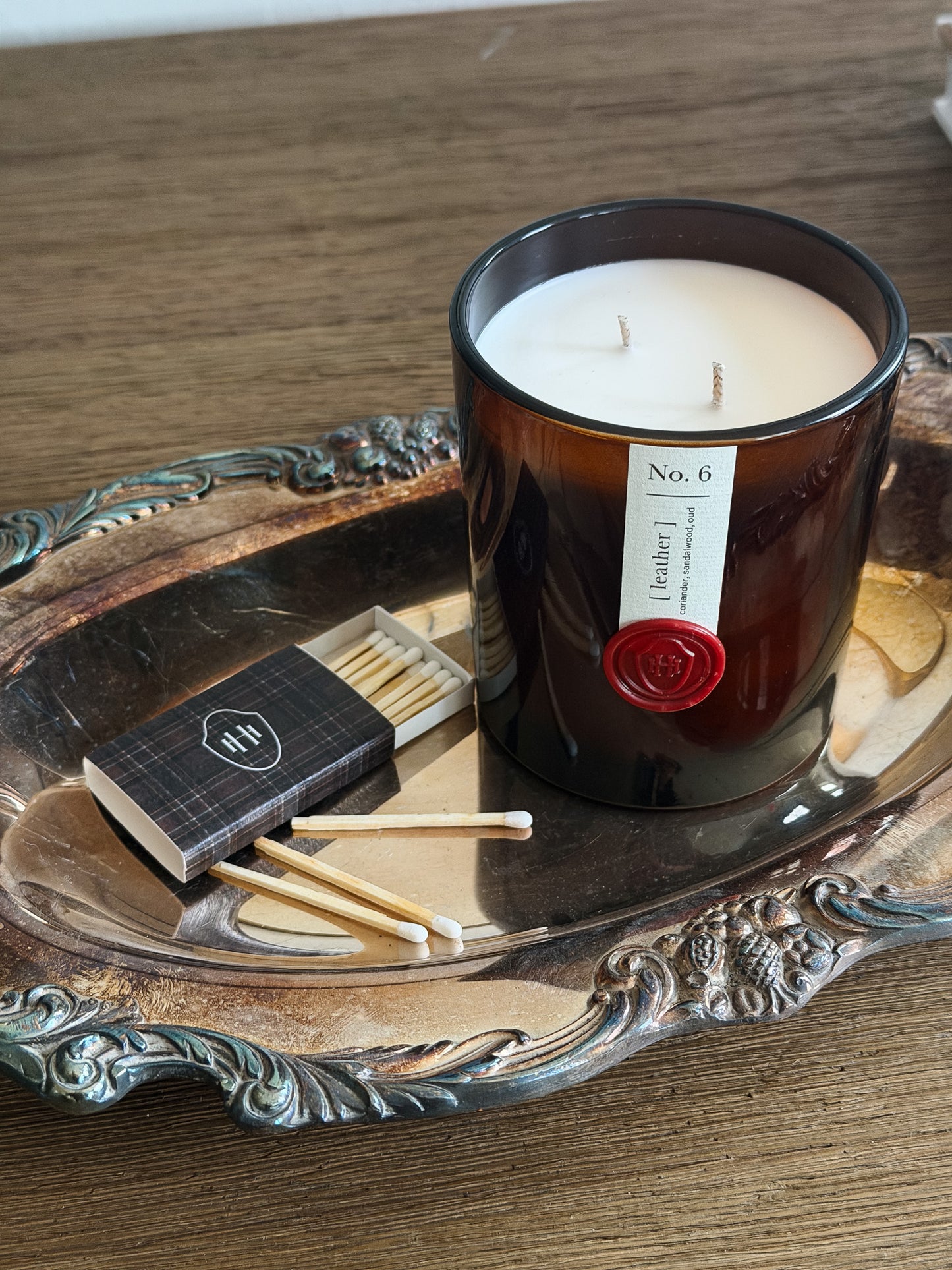 Leather No. 6 Candle