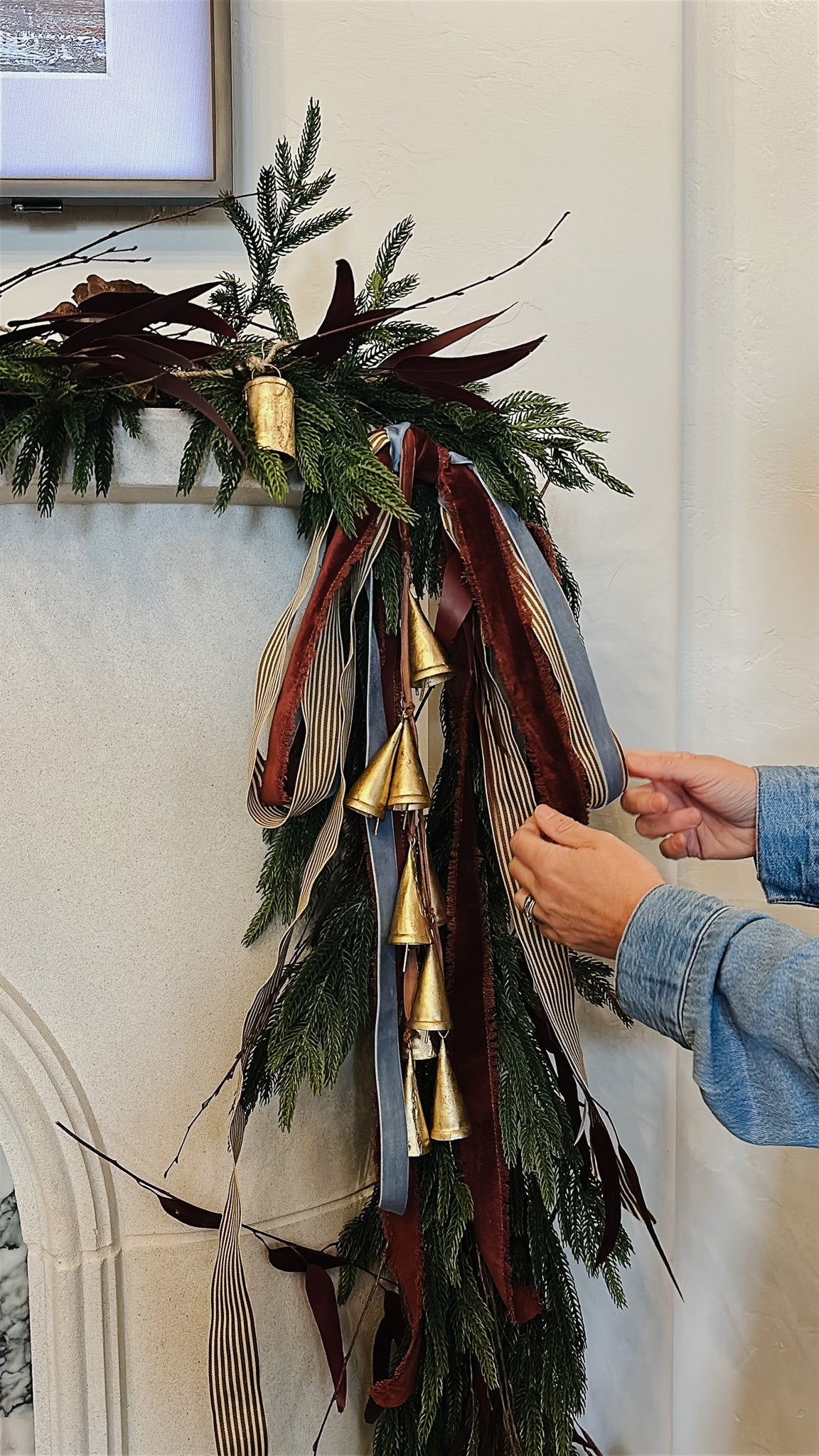 Red Weeping Willow Foliage