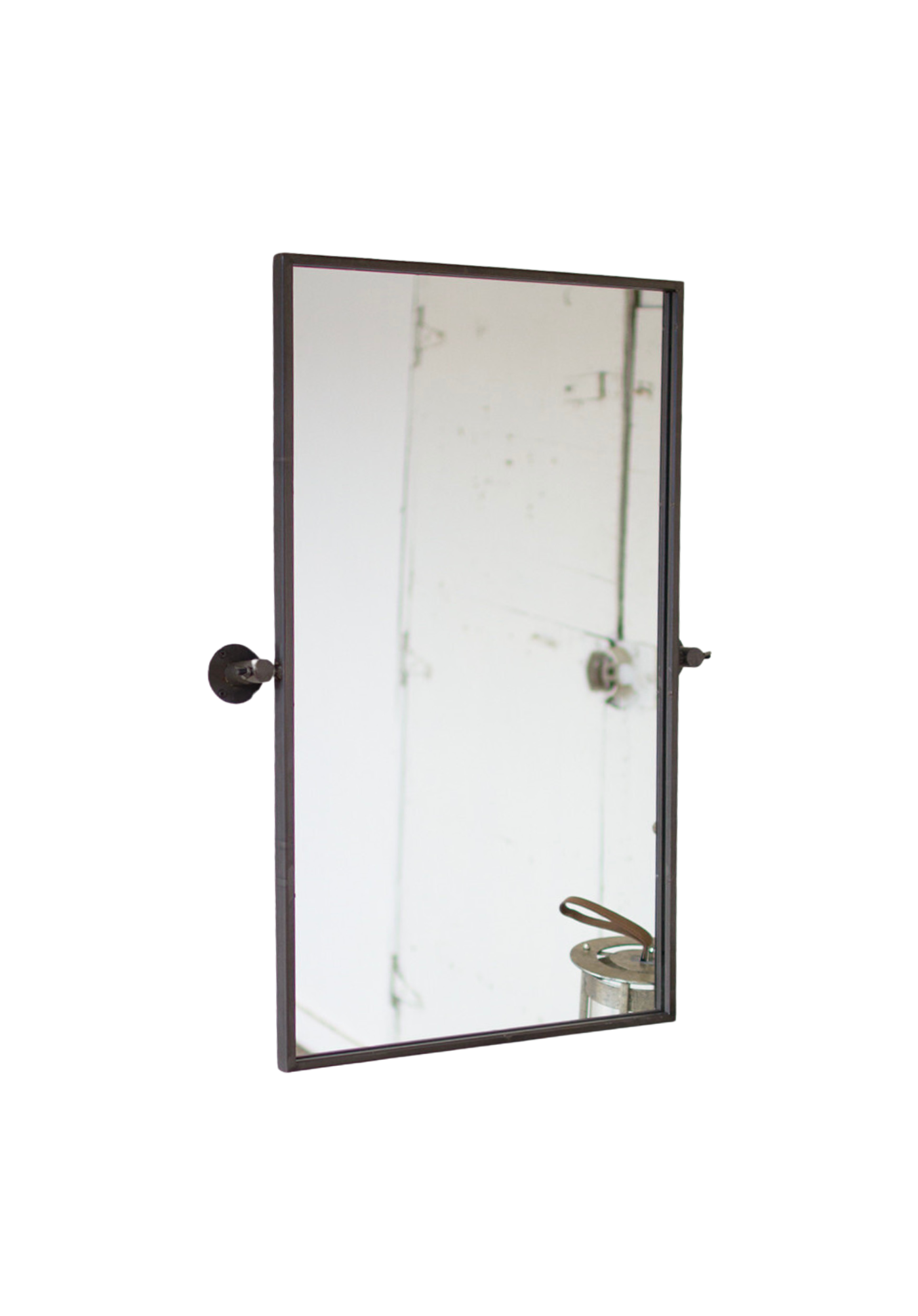 Tilting Pivot Metal Wall Mirror