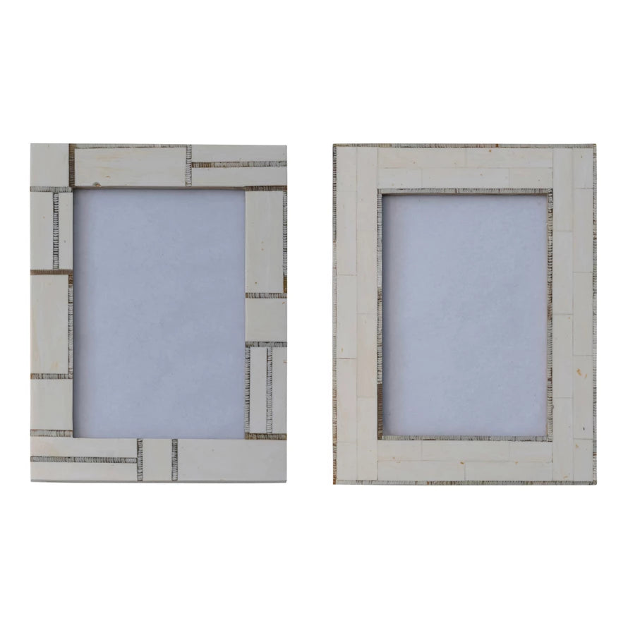 Horn Geometric Tiled Photo Frame